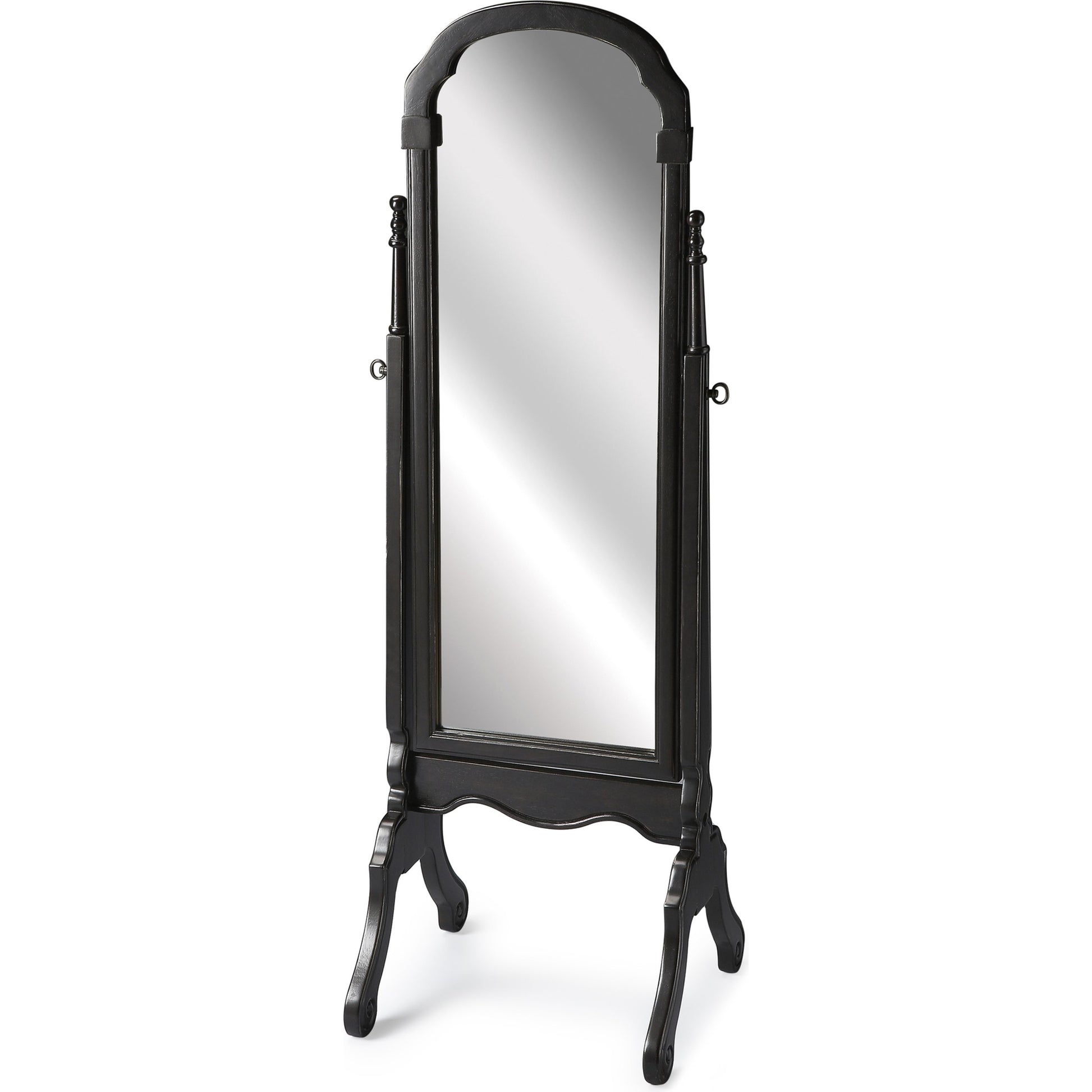 Meredith Cheval Mirror by Butler Specialty Company. Made from poplar hardwood solids, mirrored glass in a traditional style.
