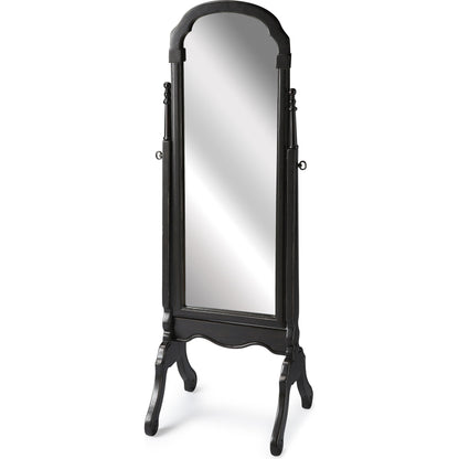 Meredith Cheval Mirror by Butler Specialty Company. Made from poplar hardwood solids, mirrored glass in a traditional style.