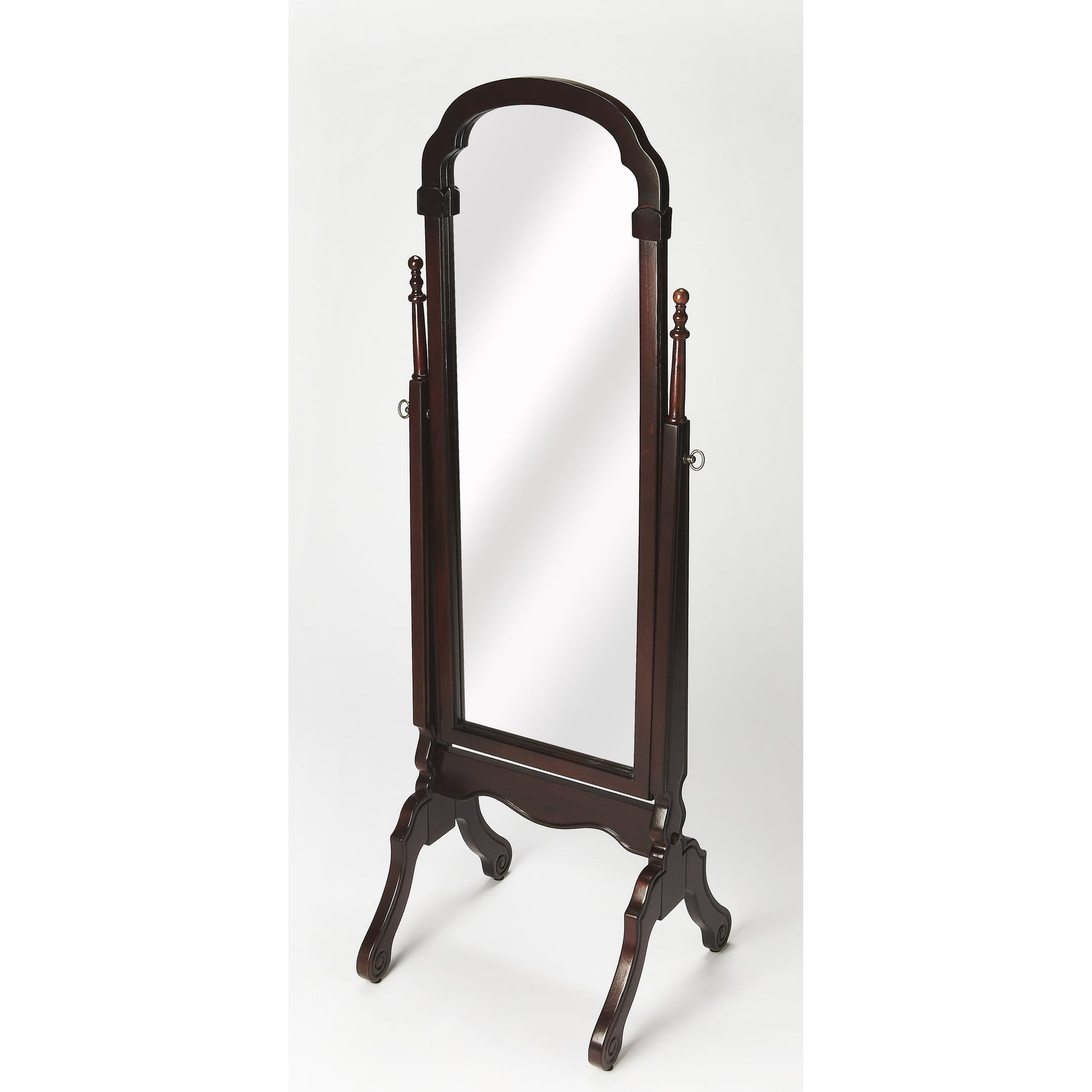 Meredith Cheval Mirror by Butler Specialty Company. Made from poplar hardwood solids, mirrored glass in a traditional style.