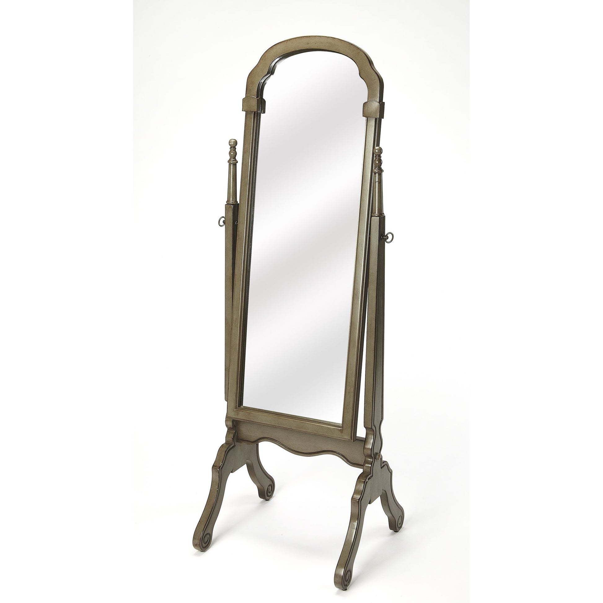 Meredith Cheval Mirror by Butler Specialty Company. Made from poplar hardwood solids, mirrored glass in a traditional style.