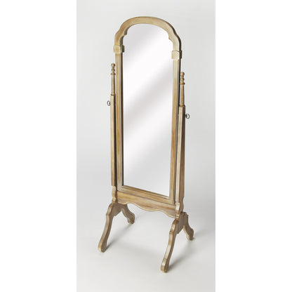 Meredith Cheval Mirror by Butler Specialty Company. Made from poplar hardwood solids, mirrored glass in a traditional style.