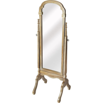 Meredith Cheval Mirror by Butler Specialty Company. Made from poplar hardwood solids, mirrored glass in a traditional style.