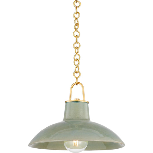 Pottersville Pendant by Hudson Valley. Made from ceramic in a cottage & farmhouse style.