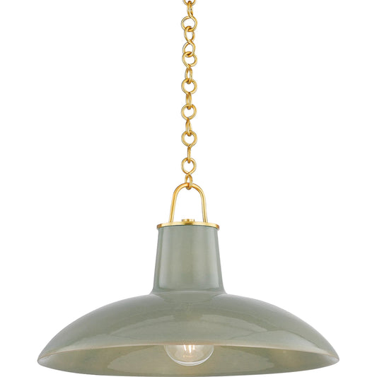 Pottersville Pendant by Hudson Valley. Made from ceramic in a cottage & farmhouse style.