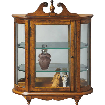 Melinda Wall Curio by Butler Specialty Company. Made from wood solids, wood veneers, glass in a traditional style.