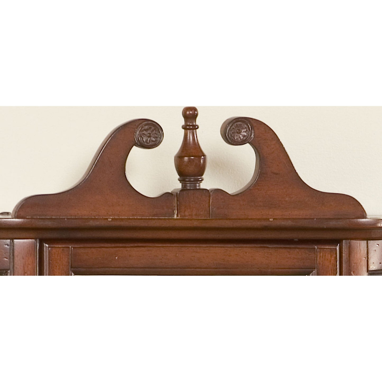 004 O-BUTLER-1927024 | Additional Silo | Melinda Wall Curio by Butler Specialty Company. Made from wood solids, wood veneers, glass in a traditional style.