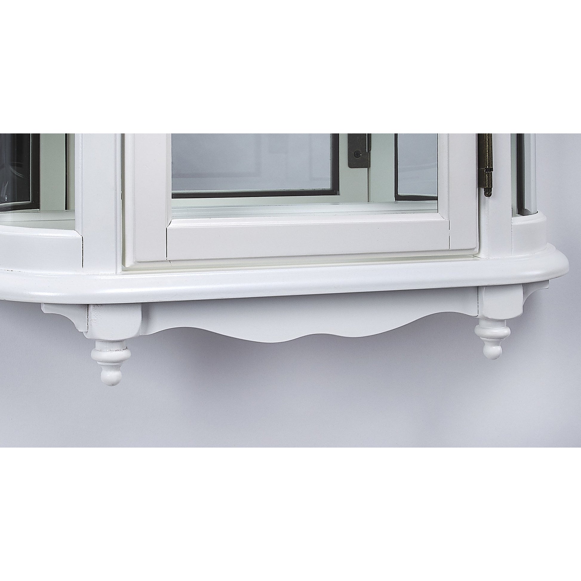 Melinda Wall Curio by Butler Specialty Company. Made from wood solids, wood veneers, glass in a traditional style.