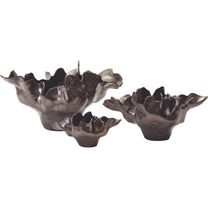 Meteor Bowl by Global Views. Made from ceramic in a coastal style.