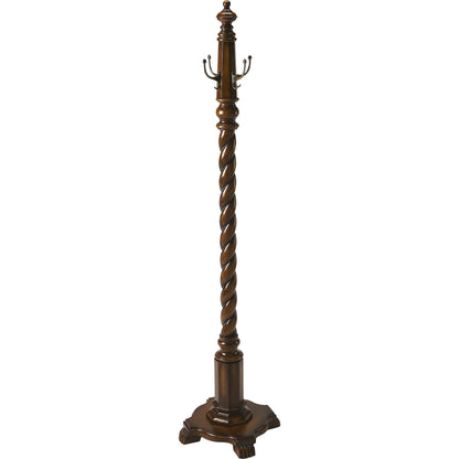 Joshua Costumer by Butler Specialty Company in dark brown and plantation cherry. Made from rubberwood solids, cherry veneer in a traditional style.