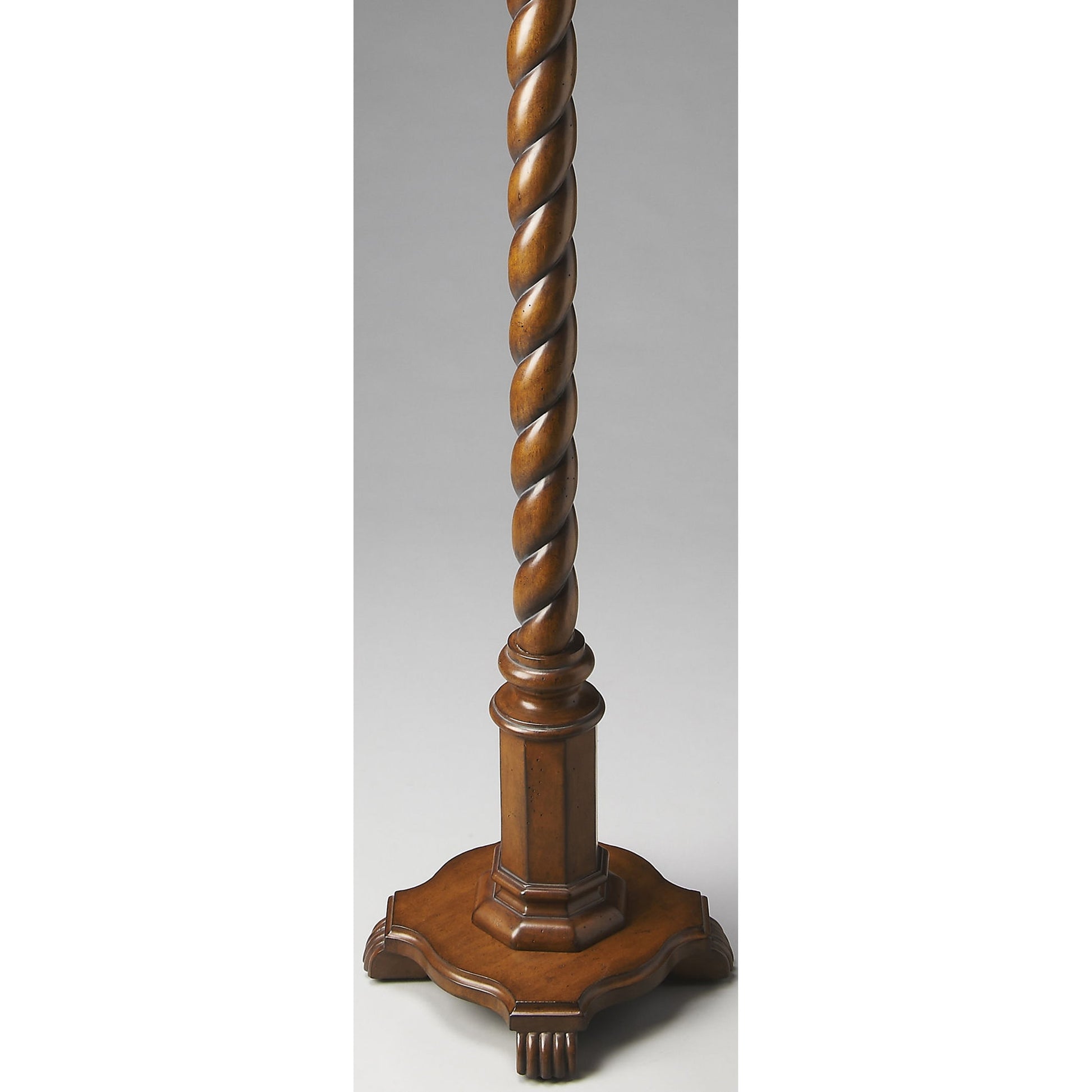 Joshua Costumer by Butler Specialty Company in dark brown and plantation cherry. Made from rubberwood solids, cherry veneer in a traditional style.