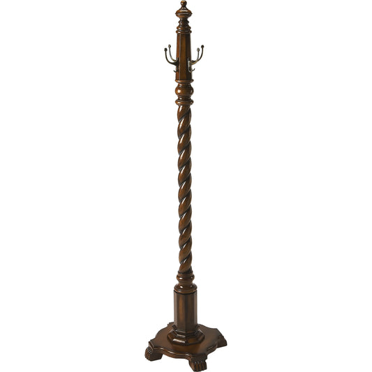 Joshua Costumer by Butler Specialty Company in dark brown and plantation cherry. Made from rubberwood solids, cherry veneer in a traditional style.