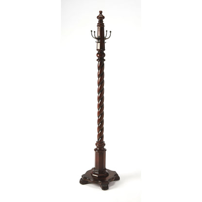 Joshua Costumer by Butler Specialty Company in dark brown and plantation cherry. Made from rubberwood solids, cherry veneer in a traditional style.