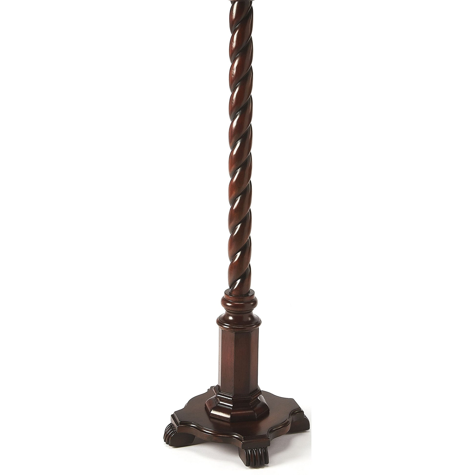 Joshua Costumer by Butler Specialty Company in dark brown and plantation cherry. Made from rubberwood solids, cherry veneer in a traditional style.