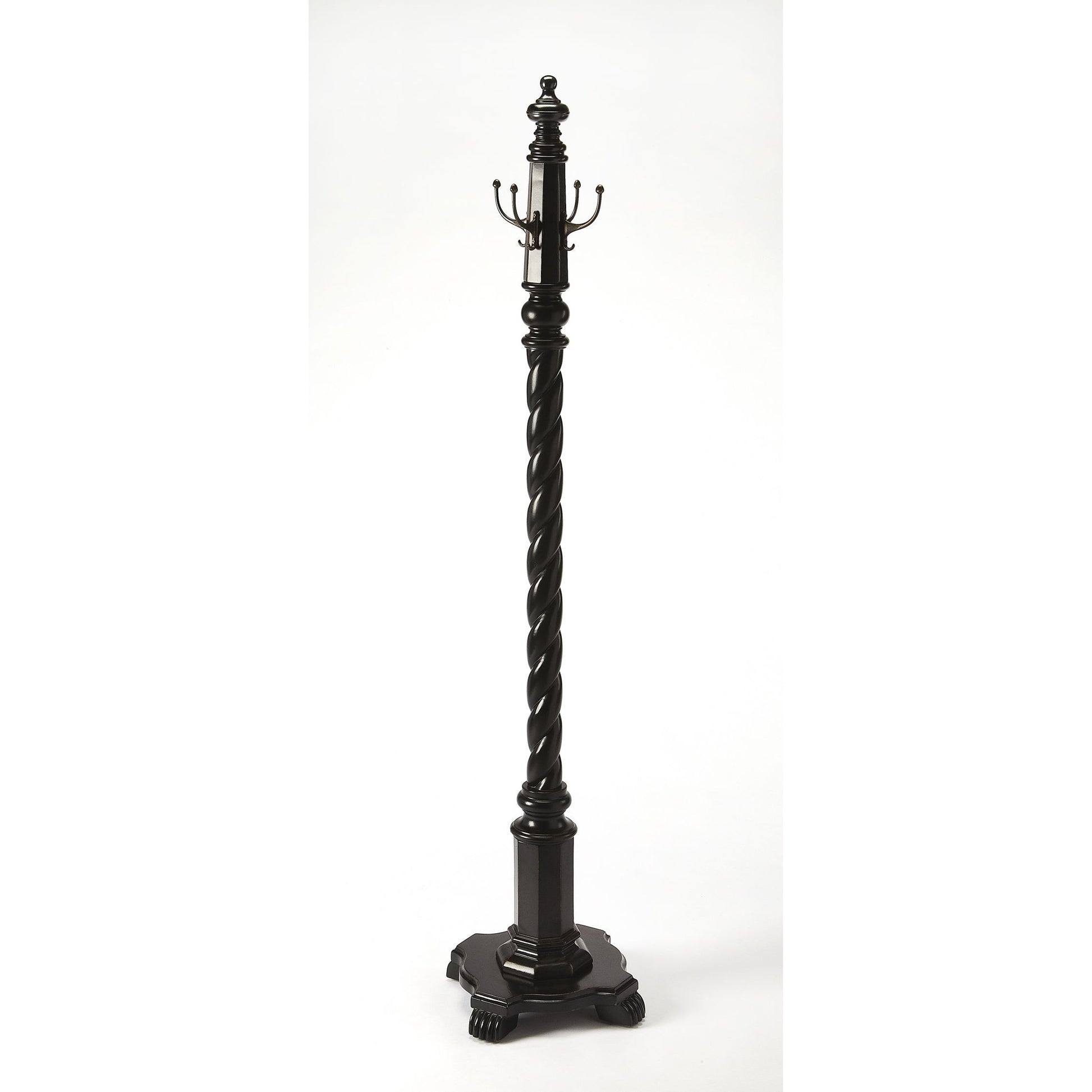 Joshua Costumer by Butler Specialty Company in dark brown and plantation cherry. Made from rubberwood solids, cherry veneer in a traditional style.