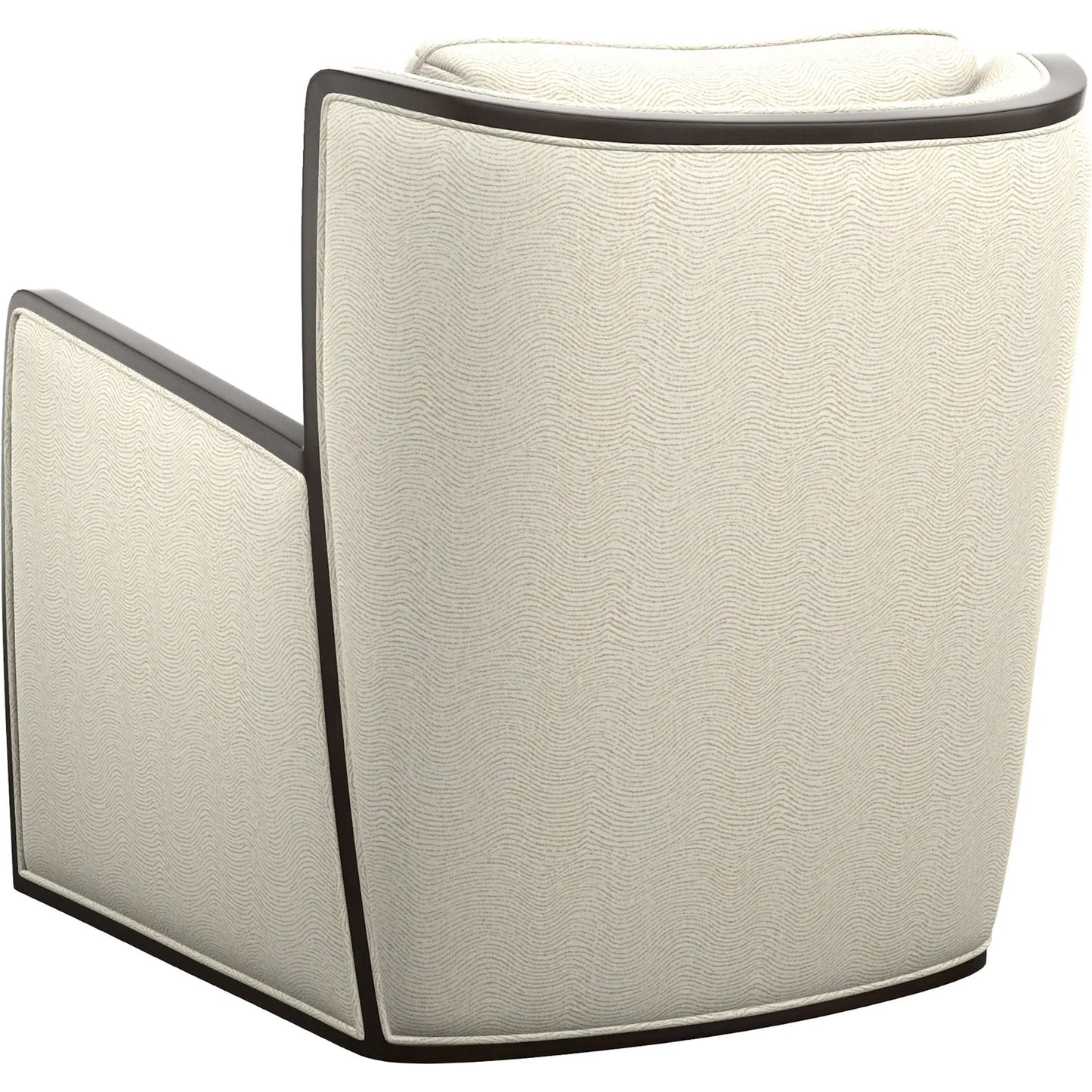 007 SI-2540521 | Additional Silo | Delancey Swivel Chair by Lexington in ivory and ebony. Made from mahogany, fabric, metal in a transitional style.