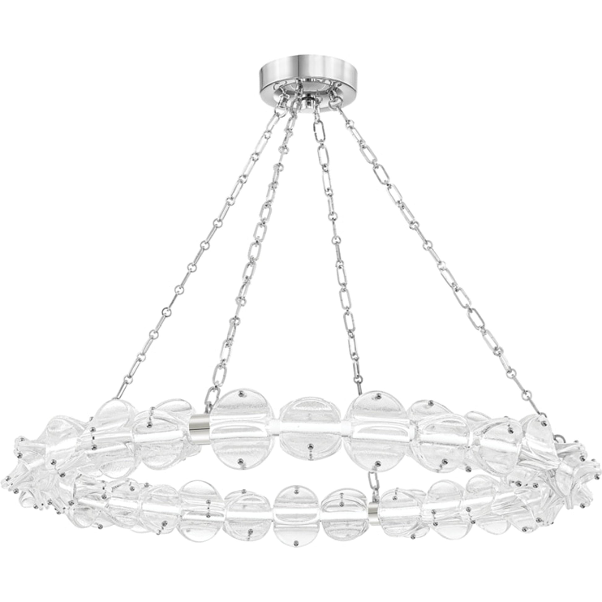 Lindley Chandelier by Hudson Valley. Made from brass in a transitional style.