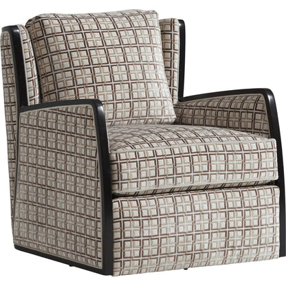 Delancey Swivel Chair by Lexington. Made from unique in a transitional style.