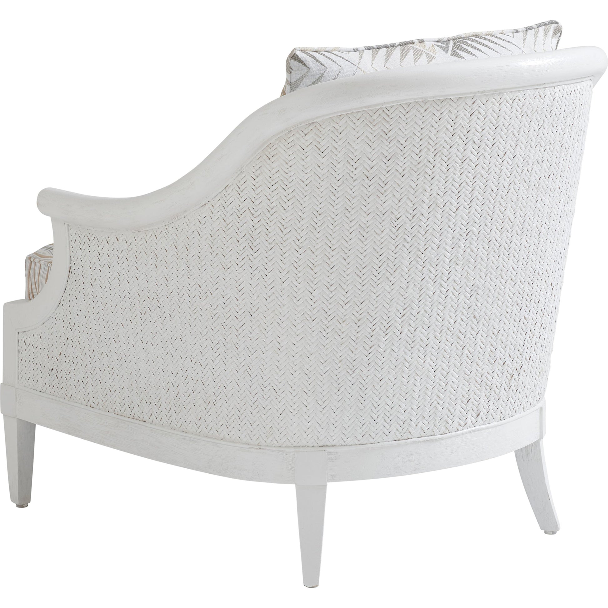 Westbank Chair by Tommy Bahama Home in seashell. Made from unique in a coastal style.