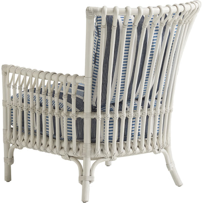 Newcastle Chair by Tommy Bahama Home in caribbean sands. Made from unique in a coastal style.