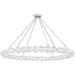 Lindley Chandelier by Hudson Valley. Made from brass in a transitional style.