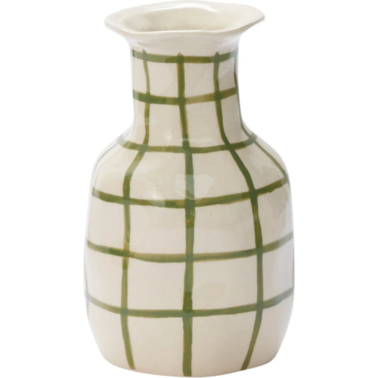 Maddy Vase 4 (Set of 4) by Accent Decor in green. Made from ceramic in a unique style.