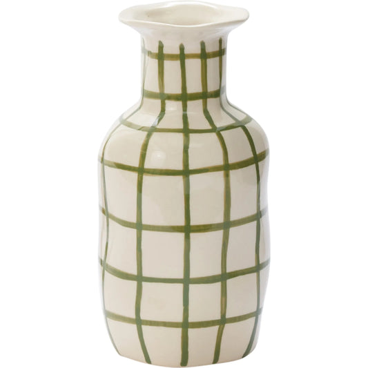 Maddy Vase 4 (Set of 4) by Accent Decor in green. Made from ceramic in a unique style.