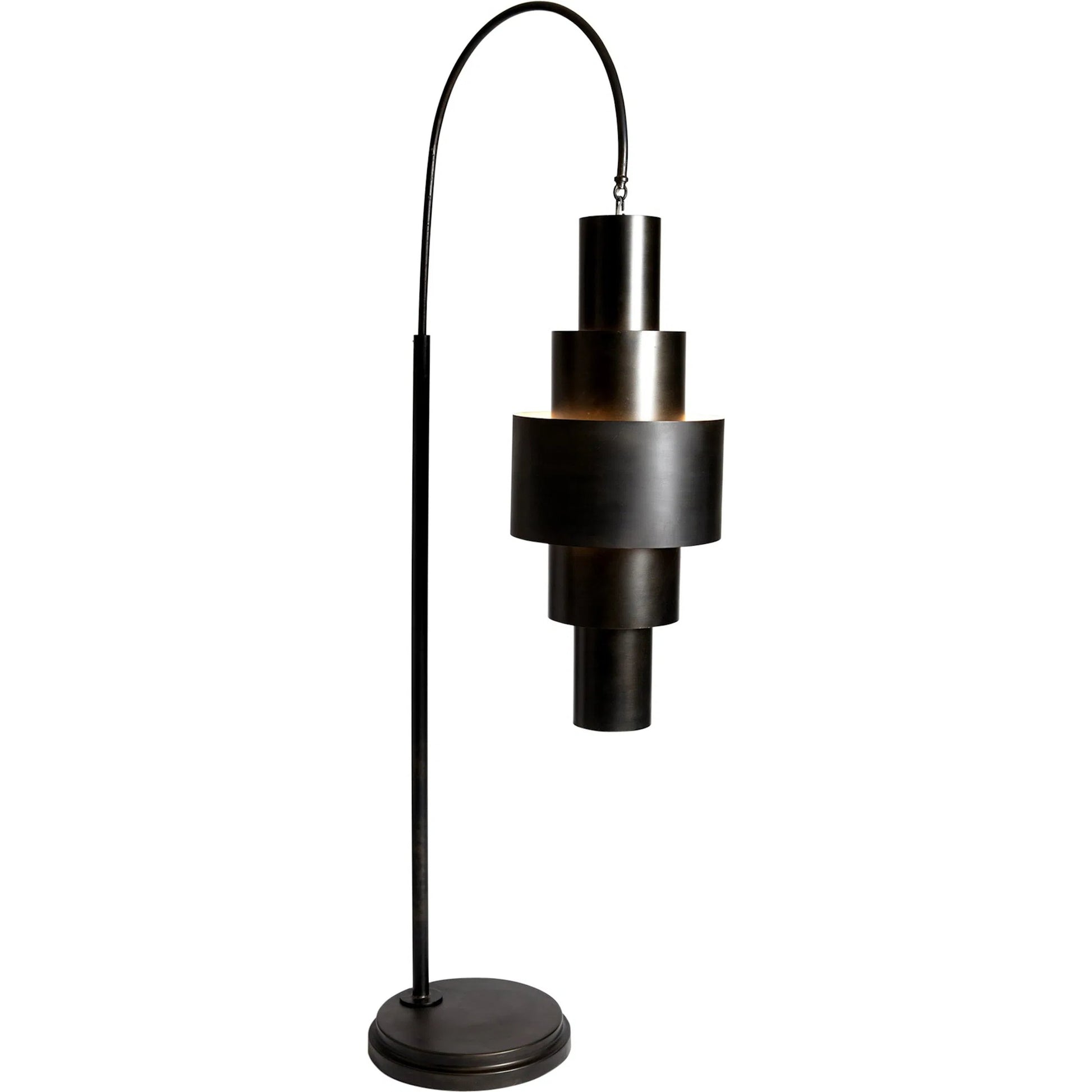 Babylon Floor Lamp by Global Views. Made from iron, steel in a modern style.