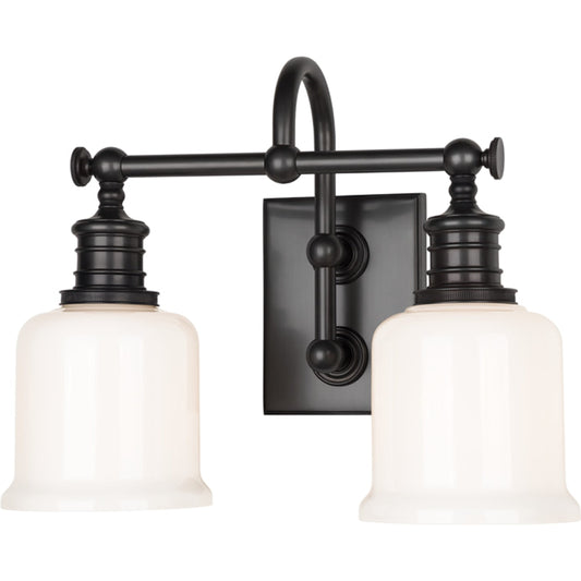 Keswick Bath Bracket by Hudson Valley. Made from steel in a transitional style.