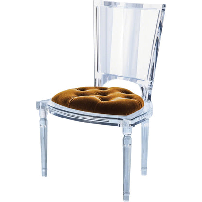 Marilyn Acrylic Side Chair by Global Views. Made from unique in a transitional style.