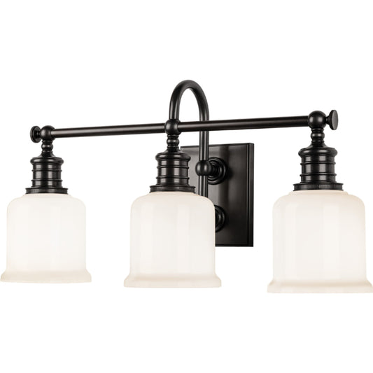 Keswick Bath Bracket by Hudson Valley. Made from steel in a transitional style.