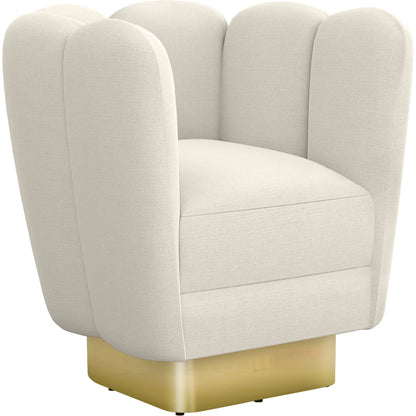 Gallery Brass Swivel Chair by Interlude Home. Made from unique in a modern style.