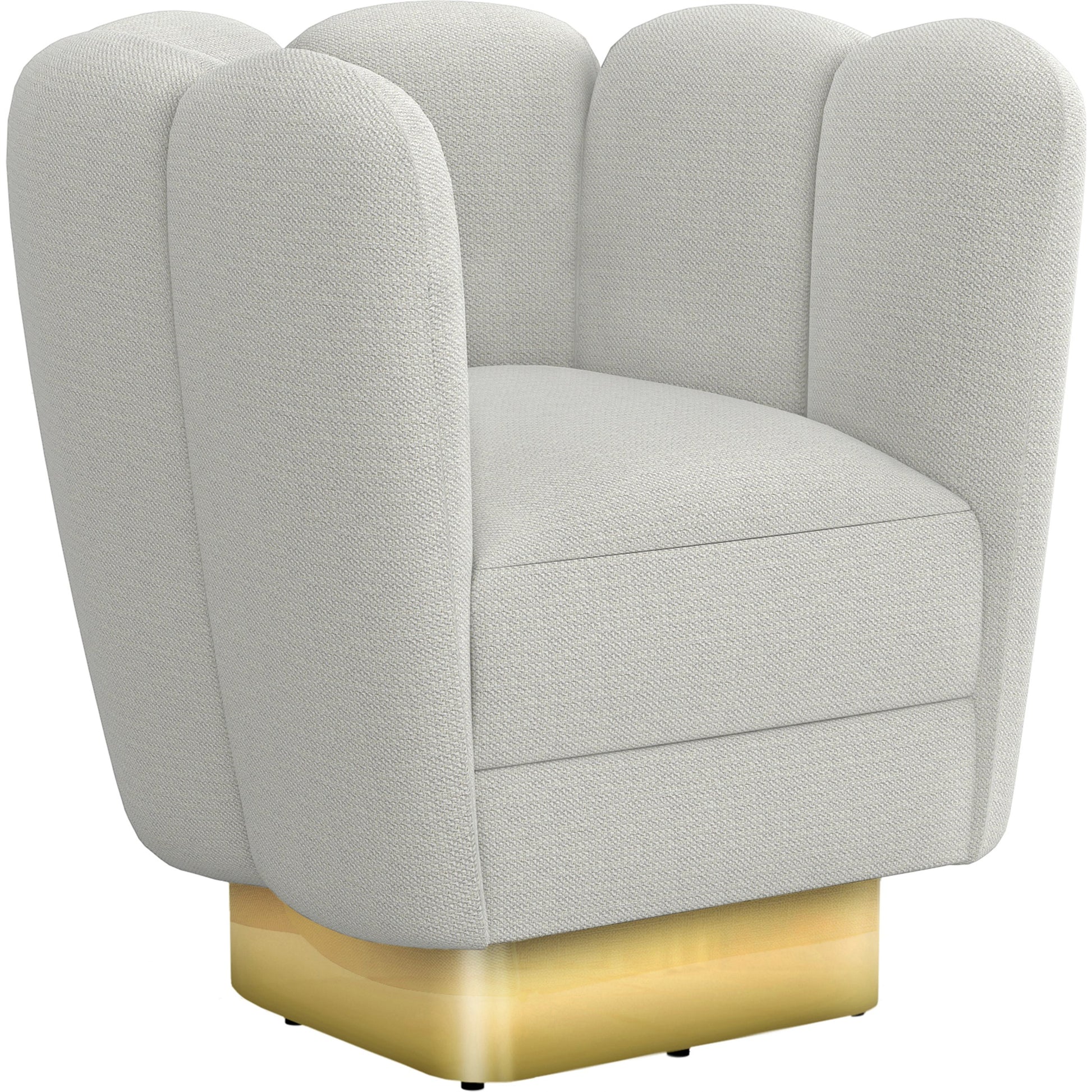 Gallery Brass Swivel Chair by Interlude Home. Made from unique in a modern style.