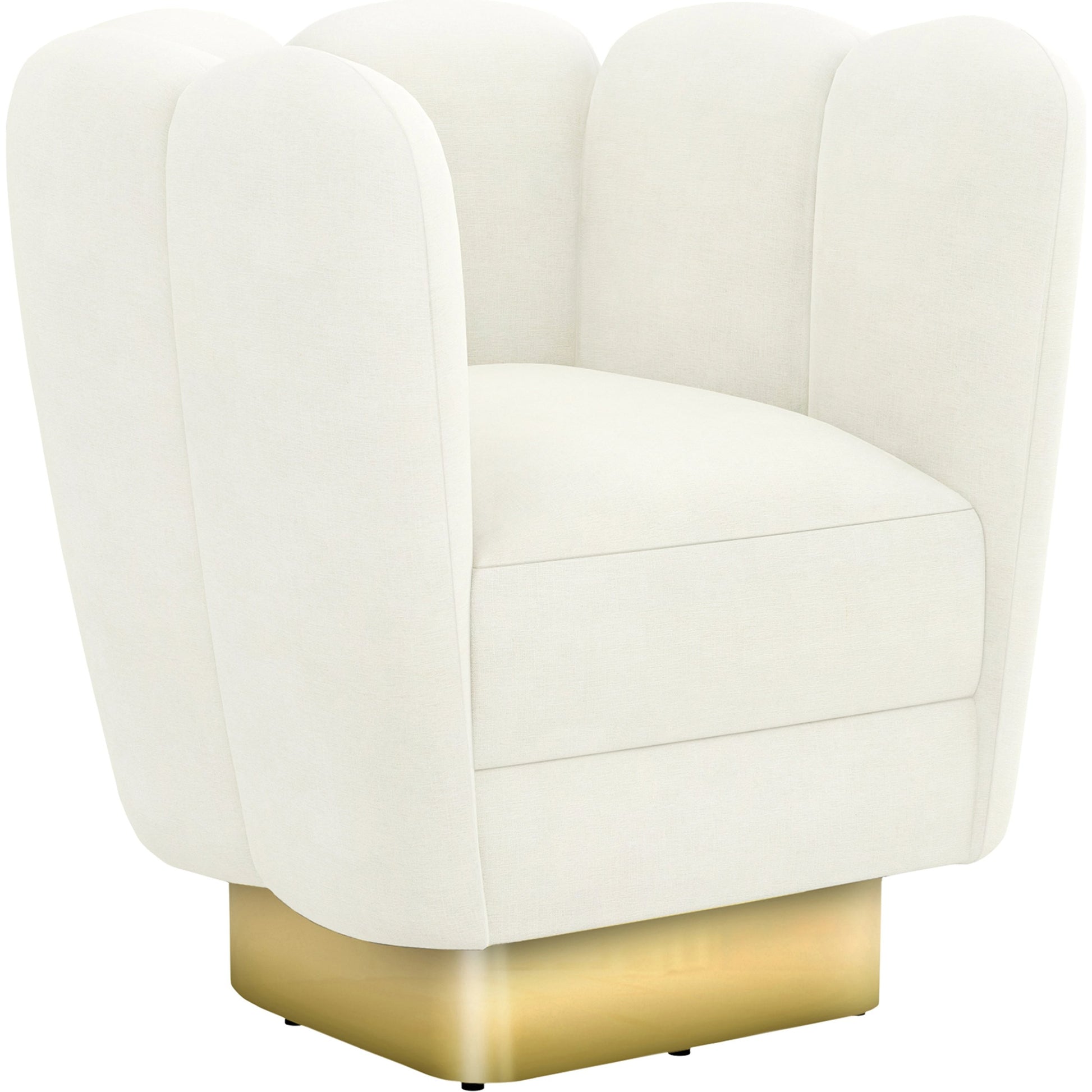 Gallery Brass Swivel Chair by Interlude Home. Made from unique in a modern style.