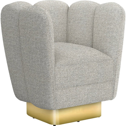 Gallery Brass Swivel Chair by Interlude Home. Made from unique in a modern style.