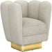 Gallery Brass Swivel Chair by Interlude Home. Made from unique in a modern style.