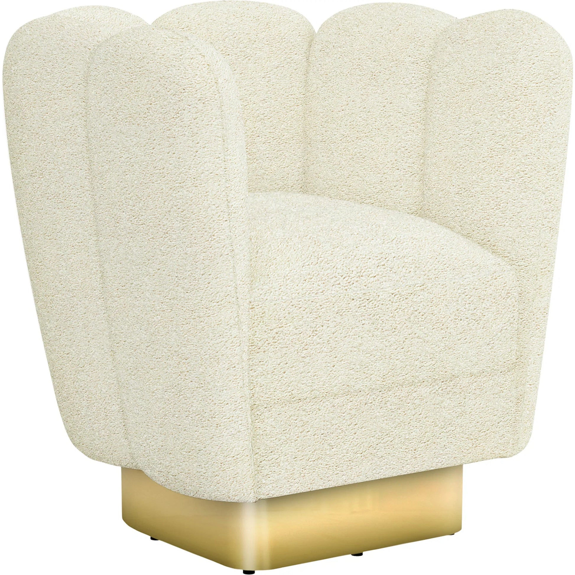 Gallery Brass Swivel Chair by Interlude Home. Made from unique in a modern style.