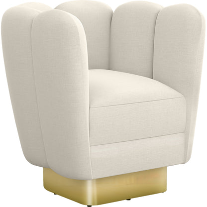 Gallery Brass Swivel Chair by Interlude Home. Made from unique in a modern style.