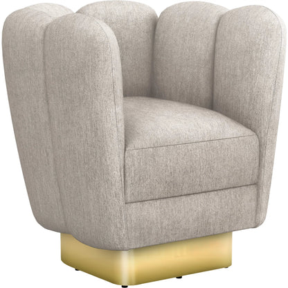 Gallery Brass Swivel Chair by Interlude Home. Made from unique in a modern style.