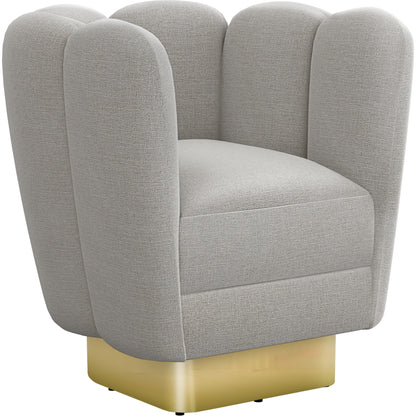 Gallery Brass Swivel Chair by Interlude Home. Made from unique in a modern style.