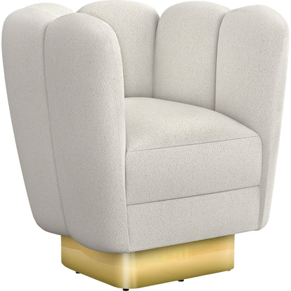 Gallery Brass Swivel Chair by Interlude Home. Made from unique in a modern style.