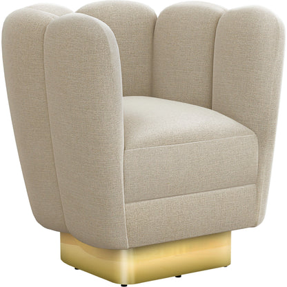 Gallery Brass Swivel Chair by Interlude Home. Made from unique in a modern style.