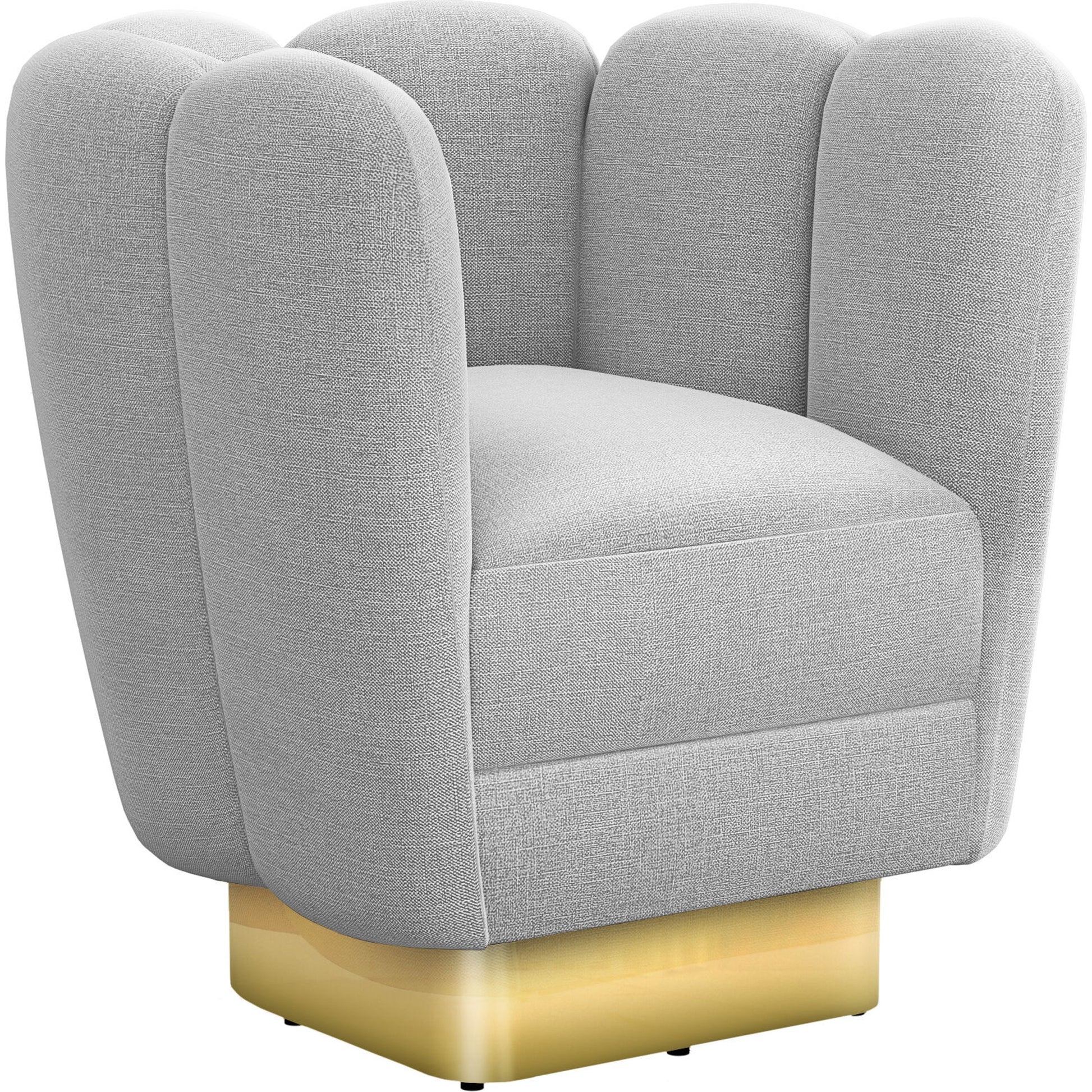 Gallery Brass Swivel Chair by Interlude Home. Made from unique in a modern style.