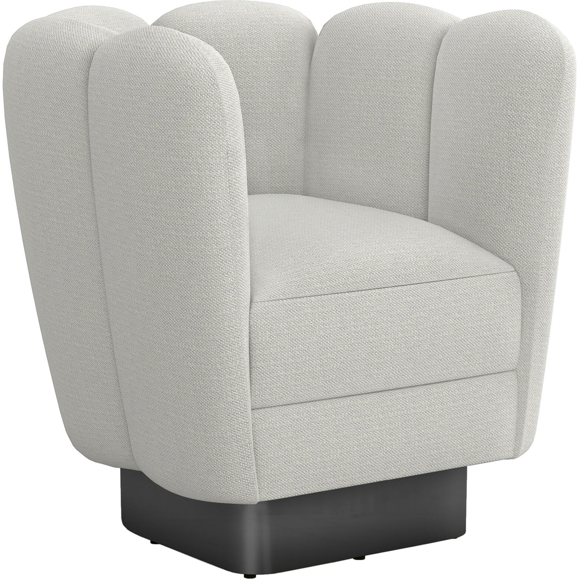 Gallery Gunmetal Swivel Chair by Interlude Home. Made from unique in a modern style.