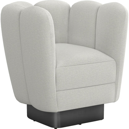 Gallery Gunmetal Swivel Chair by Interlude Home. Made from unique in a modern style.