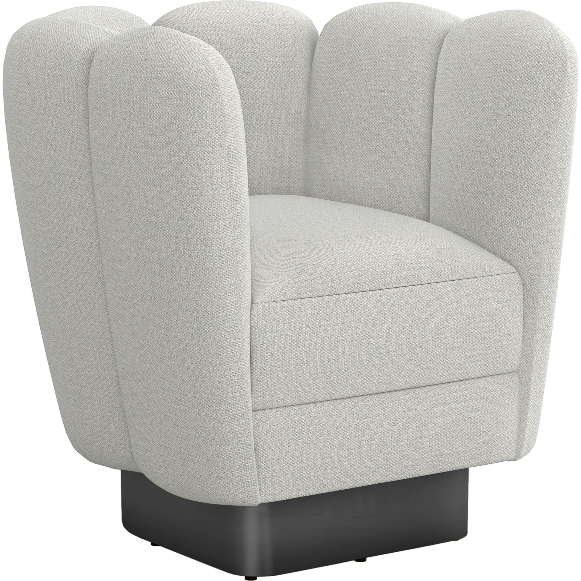 Gallery Gunmetal Swivel Chair by Interlude Home. Made from unique in a modern style.