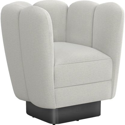 Gallery Gunmetal Swivel Chair by Interlude Home. Made from unique in a modern style.