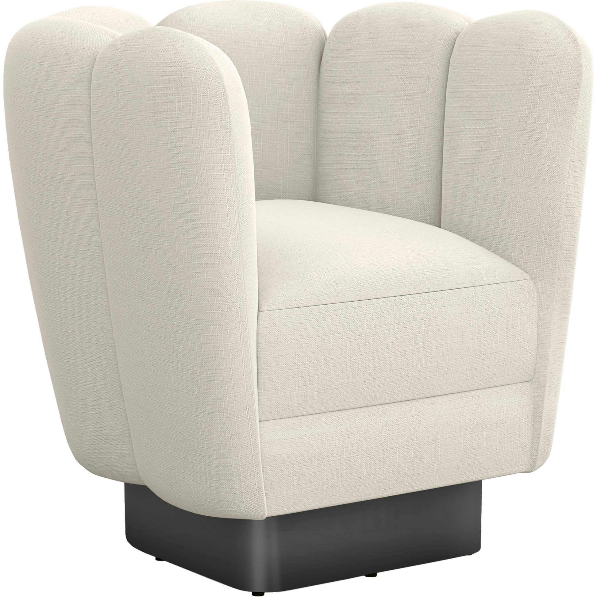 Gallery Gunmetal Swivel Chair by Interlude Home. Made from unique in a modern style.