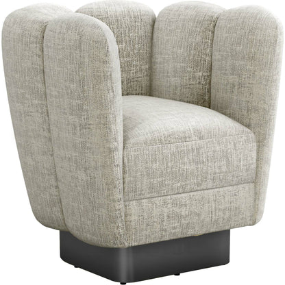 Gallery Gunmetal Swivel Chair by Interlude Home. Made from unique in a modern style.