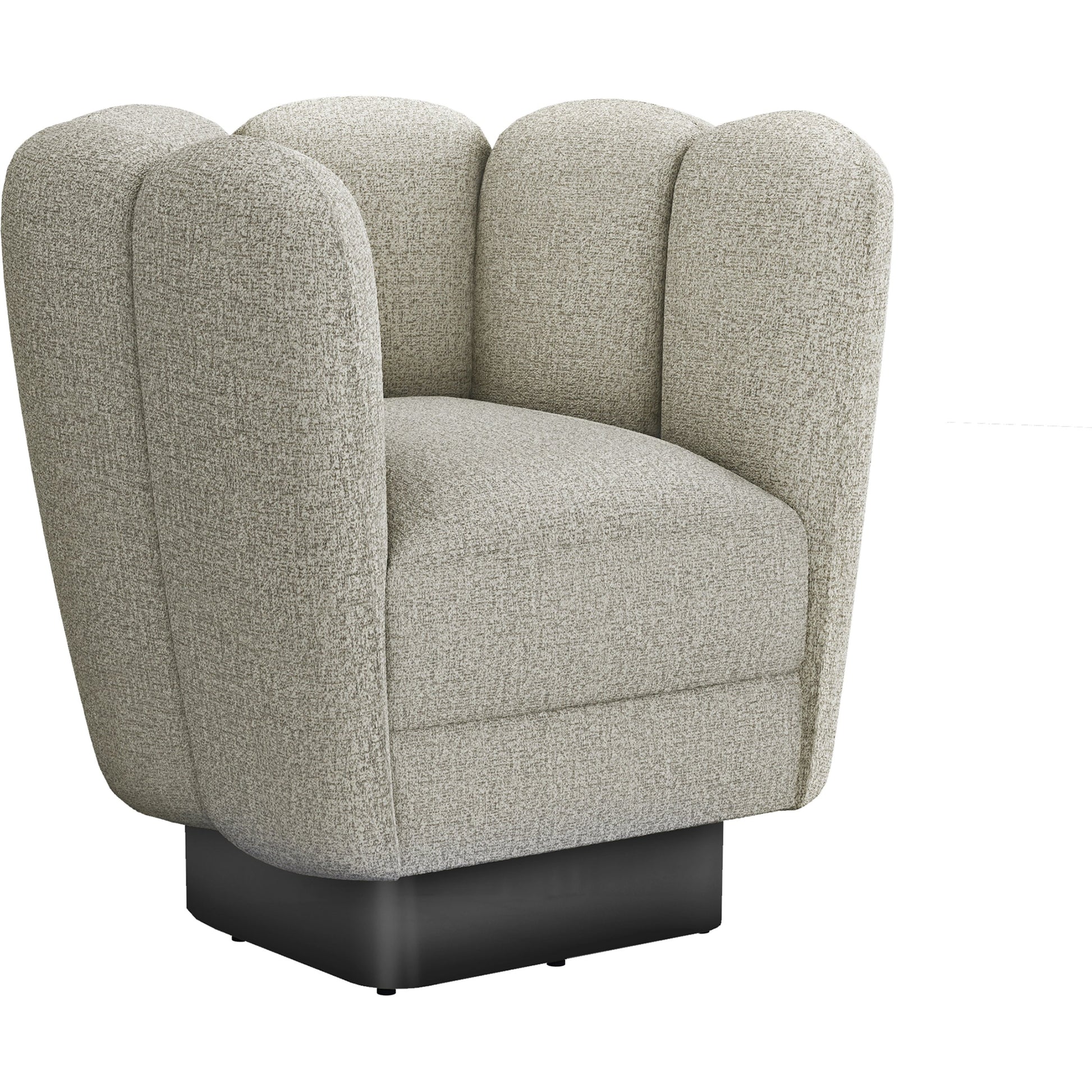 Gallery Gunmetal Swivel Chair by Interlude Home. Made from unique in a modern style.