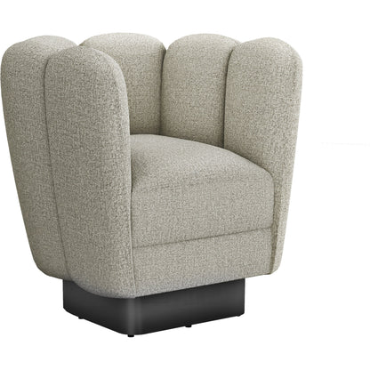 Gallery Gunmetal Swivel Chair by Interlude Home. Made from unique in a modern style.